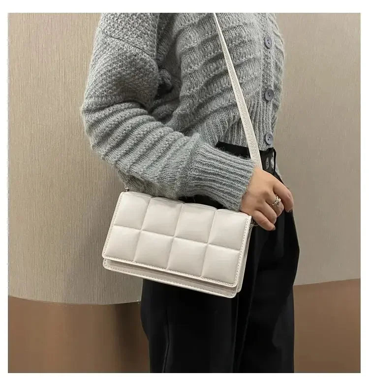 Nuvellea Quilted Crossbody Shoulder Bag
