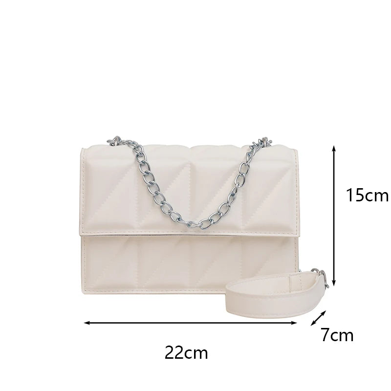 Nuvellea Chain Strap Shoulder Bag for Effortless Chic