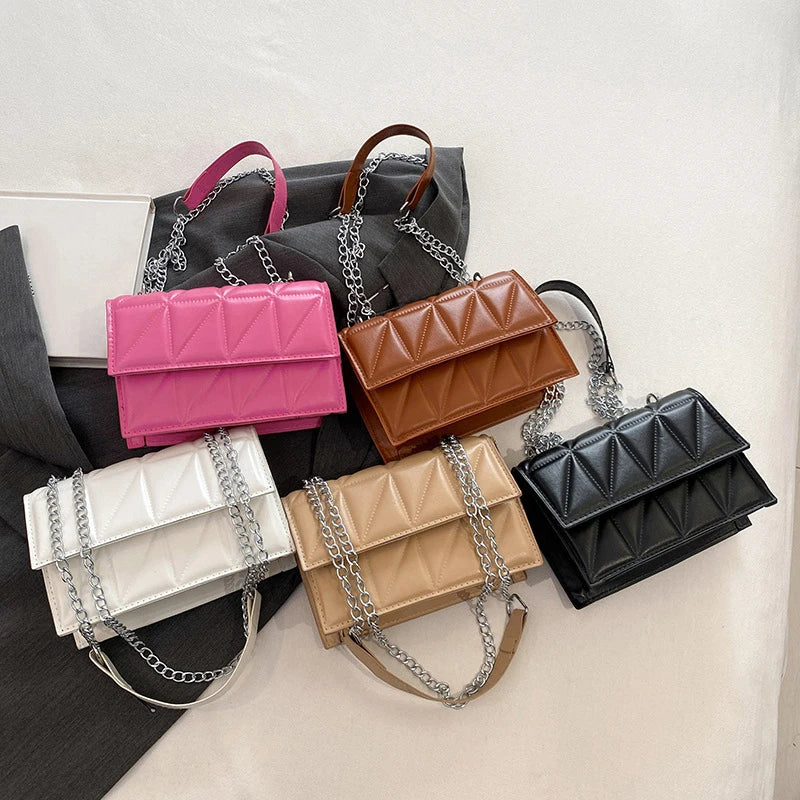 Nuvellea Chain Strap Shoulder Bag for Effortless Chic